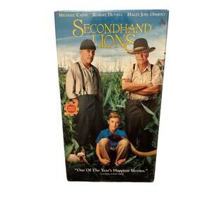 Secondhand Lions (VHS, 2003) Haley Joel Osment Robert Duvall